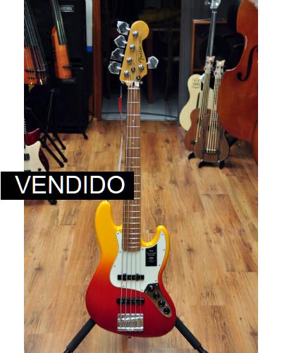 Fender Player Plus Active Jazz Bass V Tequila Sunrise